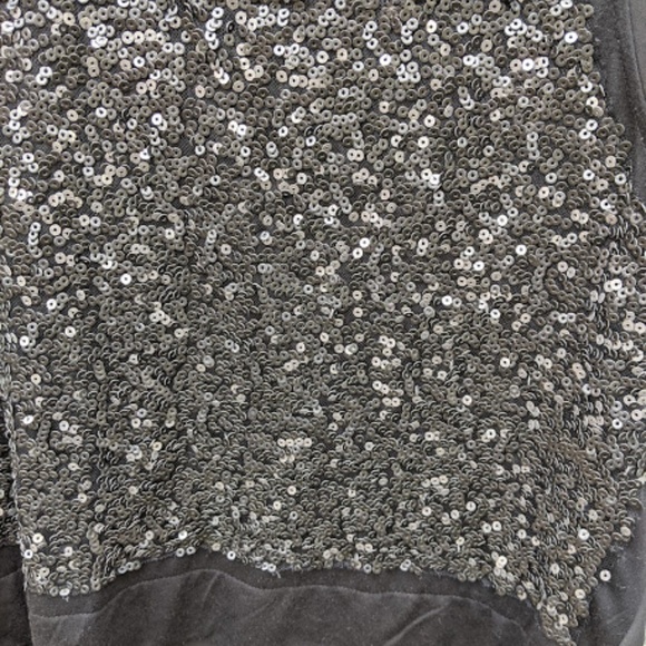 Simply Vera Vera Wang Black Mixed Media Tank XLP - Picture 6 of 7